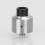 SXK Hussar Style BF RDA V1.0 Silver 316SS 22mm Rebuildable Atomizer