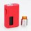 Authentic Hugo Vapor Squeezer Red 10ml BF Squonk Mod + 25mm N RDA Kit