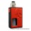 S-Rabbit Style Red 8ml Squonk Mod + Silver Solo Style RDA Kit