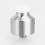 SXK Narca Style BF RDA Silver 316SS 22mm Rebuildable Atomizer