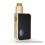 Authentic CoilART Azeroth Gold 7ml Squonk Box Mod + DPRO RDA Kit