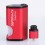 Driptech-TS Style Red Squonk Box Mod + Goon 1.5 Style RDA Kit