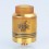 Buy Oumier VLS RDA Gold 24mm Rebuildable Dripping Atomizer w/ BF Pin