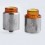 Authentic Vandy Phobia BF RDA Silver 24mm Rebuildable Atomizer
