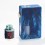 Authentic VBS Iron Surface Blue Resin Squonk Mod + Vivid RDA Kit