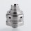 SXK Radius V2 Style BF RDA Silver 316SS 22mm Rebuildable Atomizer