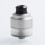 Authentic GAS Mods Nixon V1.0 BF RDTA Silver 2ml 22mm Tank Atomizer