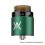 Authentic Geek Athena Squonk RDA Green 24mm Rebuildable Atomizer