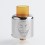 Authentic Times Mask BF RDA Silver 24mm Rebuildable Atomizer