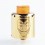 Authentic Times Mask BF RDA Gold 30mm Rebuildable Atomizer