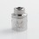 Authentic Hell Priest Silver SS Cap for 24mm Dead Rabbit RDA