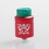 Authentic Hell Dead Rabbit SQ BF RDA Red Aluminum Atomizer