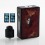 Authentic Asmodus Spruzza 80W Red TC VW Squonk Box Mod + Fonte RDA Kit