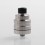 Duetto Reborn Style BF RDA Silver 22mm Rebuildable Dripping Atomizer