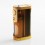 Authentic Lost Furyan Gold PEI 9ml Squonk Mechanical Box Mod