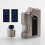 Authentic Nikola Niagara 200W Silver 6ml VW Squonk Box Mod Kit