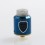 Authentic Shield Luxembourg RDA Blue 24mm Rebuildable Atomizer
