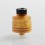 Kaonashi Style BF RDA Gold PEI SS 22mm Rebuildable Squonk Atomizer