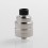 Duetto Reborn V2 Style BF RDA Silver SS 22mm Dripping Atomizer