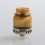 Authentic Hell Anglo BF RDA Silver Yellow 24mm Dripping Atomizer