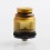Authentic Hell Anglo BF RDA Black Yellow SS 24mm Dripping Atomizer