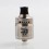 Authentic Geek Ammit MTL RDA Silver 22mm Squonk Atomizer