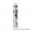 Eleaf iJust 3 Silver 80W 3000mAh Mod Kit New Acrylic Version