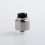 Authentic CoilART DPRO Mini RDA Silver 22mm SS Squonk Atomizer