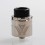 Authentic VXV X RDA Polished Silver 24mm Squonk Dripping Atomizer