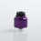 Buy CoilART DPRO Mini RDA Purple 22mm SS Squonk Atomizer