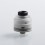 Buy GAS Mods Nixon S RDA Clear Silver 22mm Rebuildable Squonk Atomizer