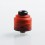 Buy GAS Mods Nixon S RDA Red Black 22mm Rebuildable Squonk Atomizer