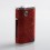 Buy Asmodus Pumper 18 Red Stabilized Wood 18650 Squonk Box Mod