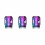 Buy Authentic SMOKTech TFV8 Baby V2 A2 Rainbow 0.2ohm Coil Head