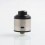 Buy Gas Mods GR1 Pro BF RDA Silver Black Deck 24mm Squonk Atomizer