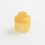 Buy GAS Mods Yellow PEI 24mm Replacement Top Cap for GR1 Pro RDA