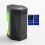 Buy Vandy Pulse Dual 220W Black Green TC VW Squonk Mod