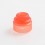 Buy Gas Mods Nova RDA Replacement Transparent Red PMMA Color Cap