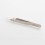 Vpdam White Stainless Steel + Ceramic Straight Tip Tweezers