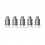 Authentic SMOKTech SMOK Replacement Ceramic Coil Head for Nord Pod System Kit / Trinity Alpha Kit - 1.4 Ohm (5 PCS)