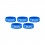 Buy Wotofo Band Tank Protector Blue Silicone Anti-slip Ring