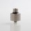 SXK Monarch 2 Style RDA Silver Rebuildable Dripping Atomizer w/ BF Pin