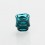 Buy soon DT271-LB Light Blue Resin 17mm 810 Replacement Drip Tip