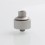 SXK Poet Style RDA Silver 22mm 316SS Rebuildable Dripping Atomizer