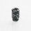 16.8mm Black Silver Resin 510 Drip Tip for SMOK Trinity Alpha Pod