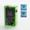 Authentic Wizman Puff Boy 200W Green Dual 18650 Box Mod