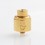 Authentic Wotofo Serpent BF RDA Rebuildable Dripping Atomizer - Gold, Stainless Steel, 22mm Diameter