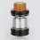 Authentic Wotofo Serpent SMM RTA Rebuildable Tank Atomizer - Black, Stainless Steel, 4ml, 24mm Diameter