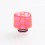 Authentic Reewape RW-AS250WY 510 Drip Tip - Pink, Resin, Glowing & Temperature Change