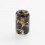 Authentic Reewape AS246 Replacement Drip Tip for Smoant Pasito Kit - Black Gold, Resin